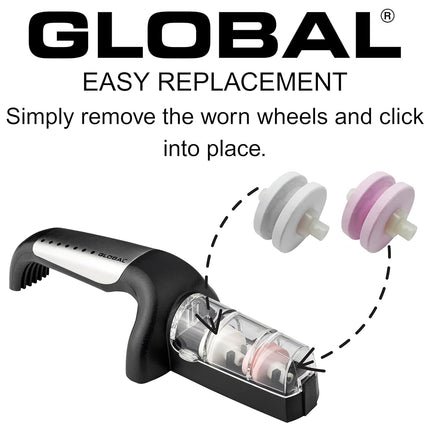 Global Knives Global Ceramic Water Sharpener G 91/Bw Silver