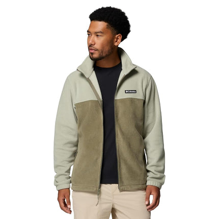 Columbia Men's Steens Mountain Full Zip 2.0, Safari/Stone Green, 2X