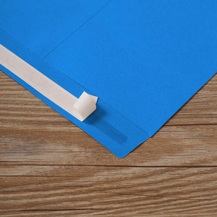 Tanshuqin 9" x 12.75" Dark Blue Self-Seal Catalog Envelopes