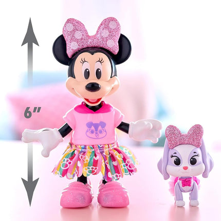 Coffret Minnie Mouse Paillettes et Glamour, Jouets pour enfants de 3 ans et plus, Cadeaux