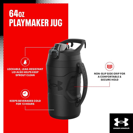 Under Armour 64oz Playmaker Jug Black