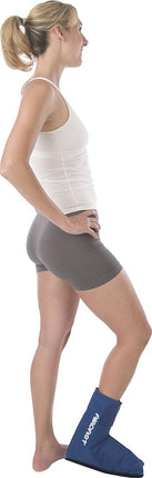 Coussinet de thérapie par le froid Aircast Cryo/Cuff pour cheville – Idéal pour les entorses aiguës, les traumatismes, la période postopératoire, la douleur et la rééducation – S'utilise avec la glacière Aircast Cryo/Cuff