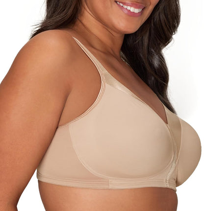 Playtex Women's 18 Hour Silky Soft Smoothing Wireless Bra Us4803, 2 Pack-White/Nude, 36C (Pack of 2)
