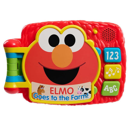 Just Play Sesame Street Elmo's Lots to Learn Book, Children's Toy from 2 Years