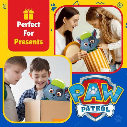 TY Rocky Paw Patrol Soft Plush Toy for Kids, Cuddly Teddy, Collectible Stuffed Toy, Beanie Babies Range, Regular