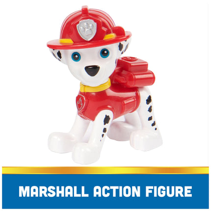 Paw Patrol, Marshall’s Firetruck, Toy Truck with Collectible Action Figure, Sustainably Minded Kids Toys for Boys & Girls Ages 3 and Up
