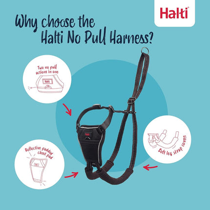 Halti Dog Training Harness, Black