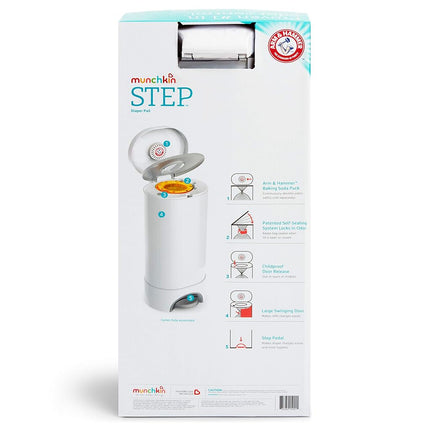 Munchkin Step Diaper Pail Powered by Arm & Hammer
