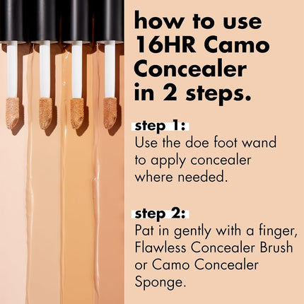 e.l.f. - 16HR Camo Concealer Rich Ebony - 0.203 fl oz (6 ml)