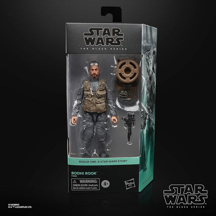 Star Wars The Black Series Bodhi Rook 15-Cm-Scale Rogue One: A Story Collectible Action Figure, Toys for Kids Ages 4 and Up