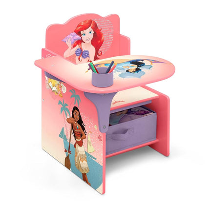 Delta Children Disney Princess Office Chair with Storage Bin