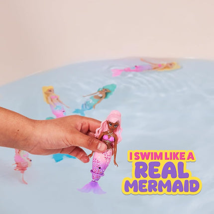 Pets Alive Magic Swimming Mermaid 2 Pack (Sea Star & Coral) by ZURU – Robotic Mermaid Doll for Water Play, Swims Automatically, Bath Toy for Girls & Boys Ages 3+, 16.3 cm