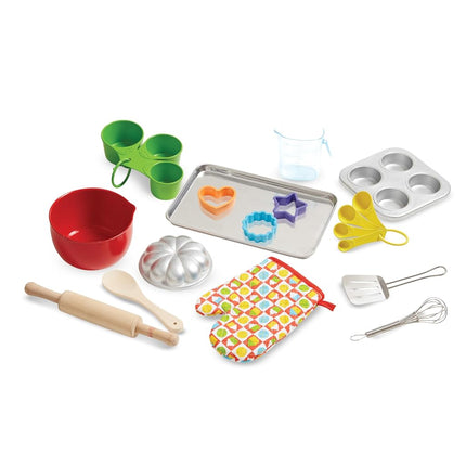 Melissa & Doug Let's Play House Baking Play Set (Pretend Play Kitchen Accessories, 20 Pieces)