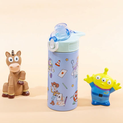 Zak Designs Disney Toy Story Sage 14oz Leak-Proof Straw Kids Water Bottle