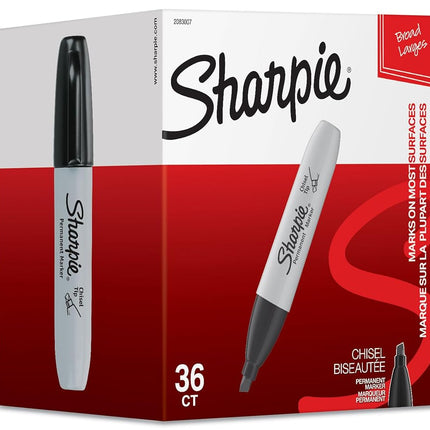 SHARPIE Sanford Chisel Tip Permanent Marker