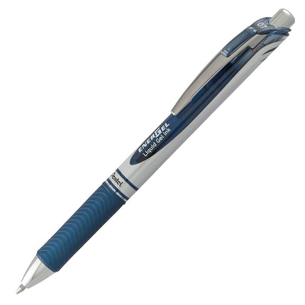 Pentel EnerGel BL77 X-Medium Retractable NAVY Ink Rollerball Pen (Pack of 12)