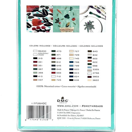 DMC 117F25HDC Embroidery Floss Pack 8.7yd, Home Decor 36/Pkg
