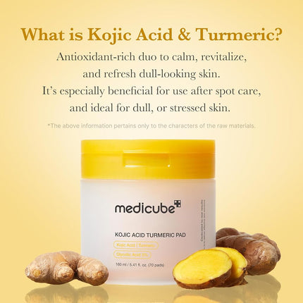 TAMPON DE CURCUMA À L'ACIDE KOJIQUE