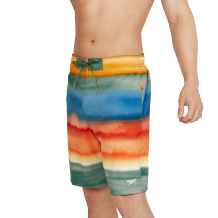 Speedo Men's Swim Trunk Knee Length Boardshort Bondi Printed