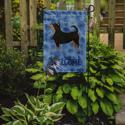 Caroline's Treasures CK6254GF Lancashire Terrier Welcome Flag Garden Size, Small, Multicolor