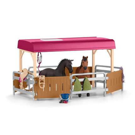 Schleich Horse Club – Horse Transporter Playset, Realistic Equestrian Vehicle Toy for Kids Ages 3+