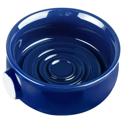 Linkidea Ceramic Shaving Soap Bowl with Non-Slip H