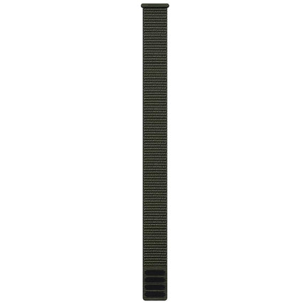 Garmin UltraFit Watch Straps (26mm), Lightweight, suitable for selected f?nix-, epix-, Descent-, D2-, Instinct-, Forerunner- and Tactix series smartwatches, Original accessory, Nylon, Moss