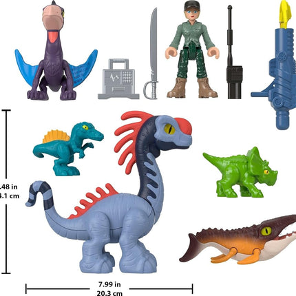 Imaginext Jurassic World Rebirth Action Figure Multi Pack