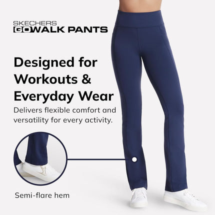 Skechers Women's GO WALK Joy Pant, Blue, L