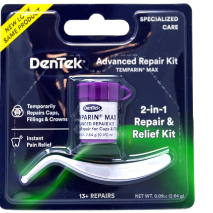 DenTek Temparin Max Advanced Dental Repair Kit, 13