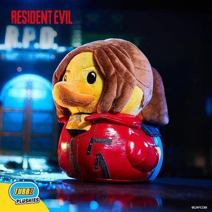 TUBBZ: Resident Evil - Claire Redfield RPD Duck Plush Collectable Toy 20 cm