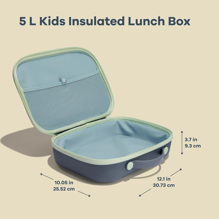 Hydro Flask Lunch Box for Kids Unisex Girls Boys Lunch Box Insulated Lunch Bag for School in Koala Grey