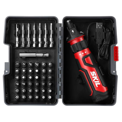 SKIL Rechargeable 4V Cordless Screwdriver with Cir