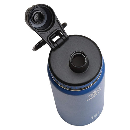 Bouteille d'eau Takeya Originals en acier inoxydable isolée sous vide, 530 ml, Bleu marine
