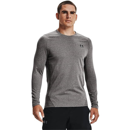 Under Armour Men UA CG Armour Fitted Crew, Warm Functional Shirt for Men, Lightweight Tight-Fit Long-Sleeve Sports Top , Thermal Long-Sleeve Shirt