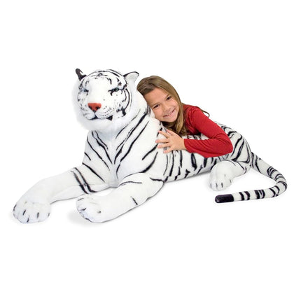 Melissa & Doug White Tiger Plush