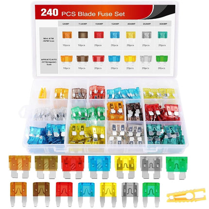 Nilight - 50018R 240pcs Standard and Mini Blade Fu