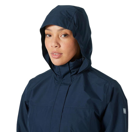 Helly Hansen Women's W Aden Long Coat, Navy, 5XL