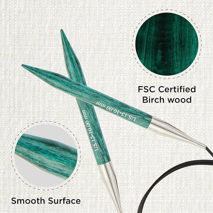 KnitPro Dreamz Fixed Circular Needles 24" (60cm) | Size 10.00mm