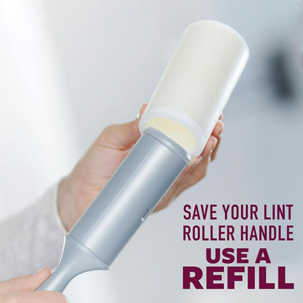 Scotch-Brite Everyday Clean Lint Roller Refill, 3 Rolls x 56 Easy Tear Sheets 168 Sheets in Total - Works Great on Pet Hair, Clothing, Furniture and More, White