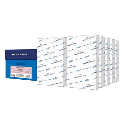 Hammermill Paper, Colors Pink, 20lb, 8.5 x1 4, Leg