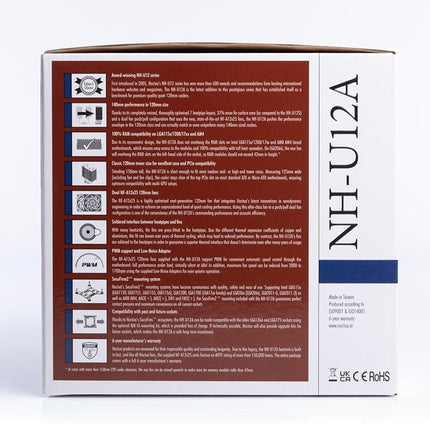 Noctua NH-U12A, Quiet High-Performance Single Tower CPU Cooler
