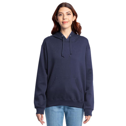 Fruit of the Loom Unisex's Eversoft Fleece Hoodies, Full Zip, Moisture Wicking & Breathable, Sizes S-4x Shirt, Navy Pullover, XXXL