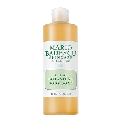 AHA Botanical Body Soap by Mario Badescu for Unisex - 16 oz Soap