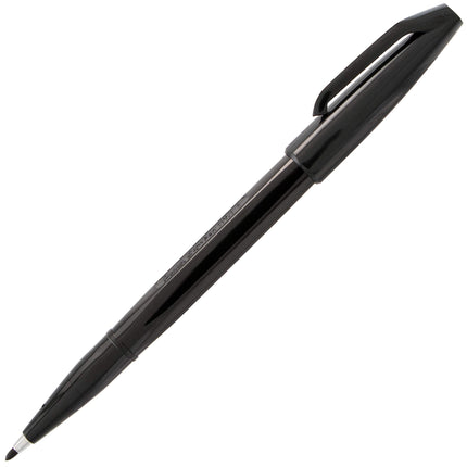 Rotulador Pentel Arts Sign, punta de fibra, tinta negra, bote de 36 unidades (S520PC36A)