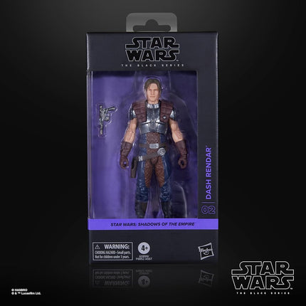 Star Wars The Black Series Dash Rendar, Star Wars: Shadows of the Empire Premium Collectible 6 Inch Action Figure