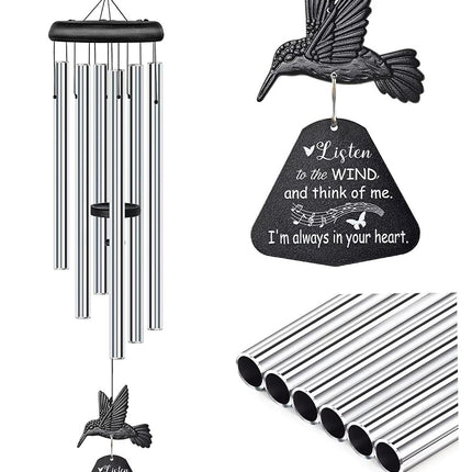 Synhonty Sympathy Wind Chimes for Outside Deep Ton