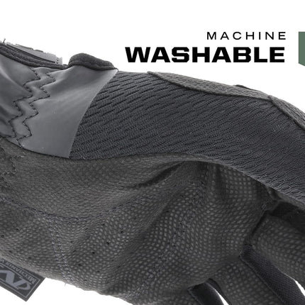 Mechanix Wear: Tactical Specialty 0.5mm High-Dexterity Work Gloves with Secure Fit and Precision Feel, Tactical Gloves for Airsoft, Paintball, Utility Use, Shooting Gloves for Men (Black, X-Large)