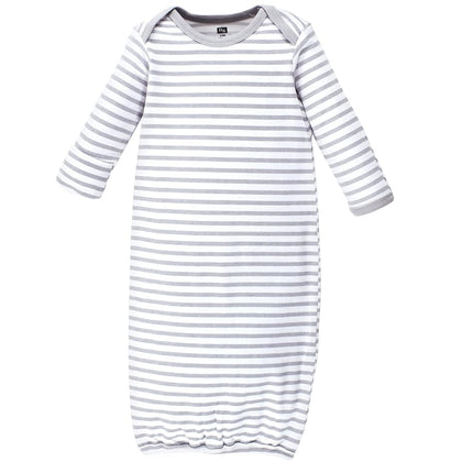 Hudson Baby Baby-Girls Cotton Gowns, Whales Anchor, Preemie-Newborn