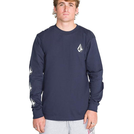 Volcom Men's Iconic Deadly Stones Long Sleeve T-Sh